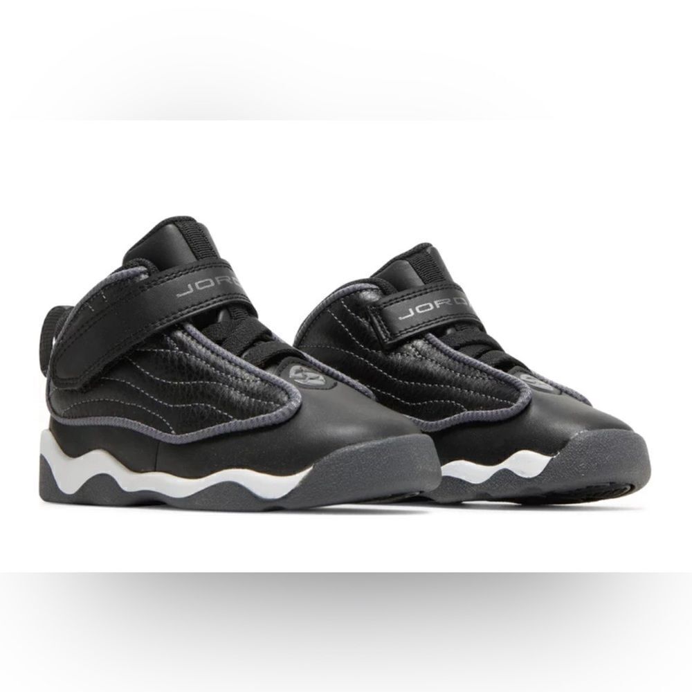 Nike Boys Jordan Pro Strong DC7910-002 Black Basketball Shoes Sneakers Size 8C